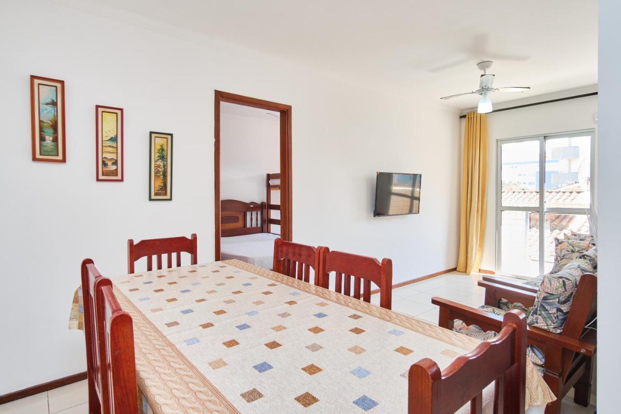 Apartamento A 100 Metros Da Praia, Bem Localizado, Com Ar Condicionado E Wi-Fi - 14 - Edificio Lenamar II Ubatuba Kültér fotó