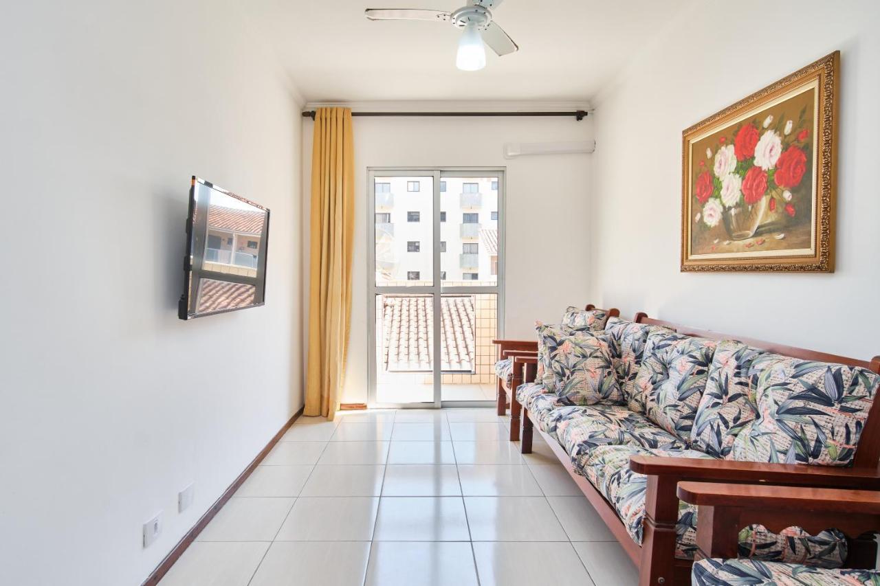 Apartamento A 100 Metros Da Praia, Bem Localizado, Com Ar Condicionado E Wi-Fi - 14 - Edificio Lenamar II Ubatuba Kültér fotó