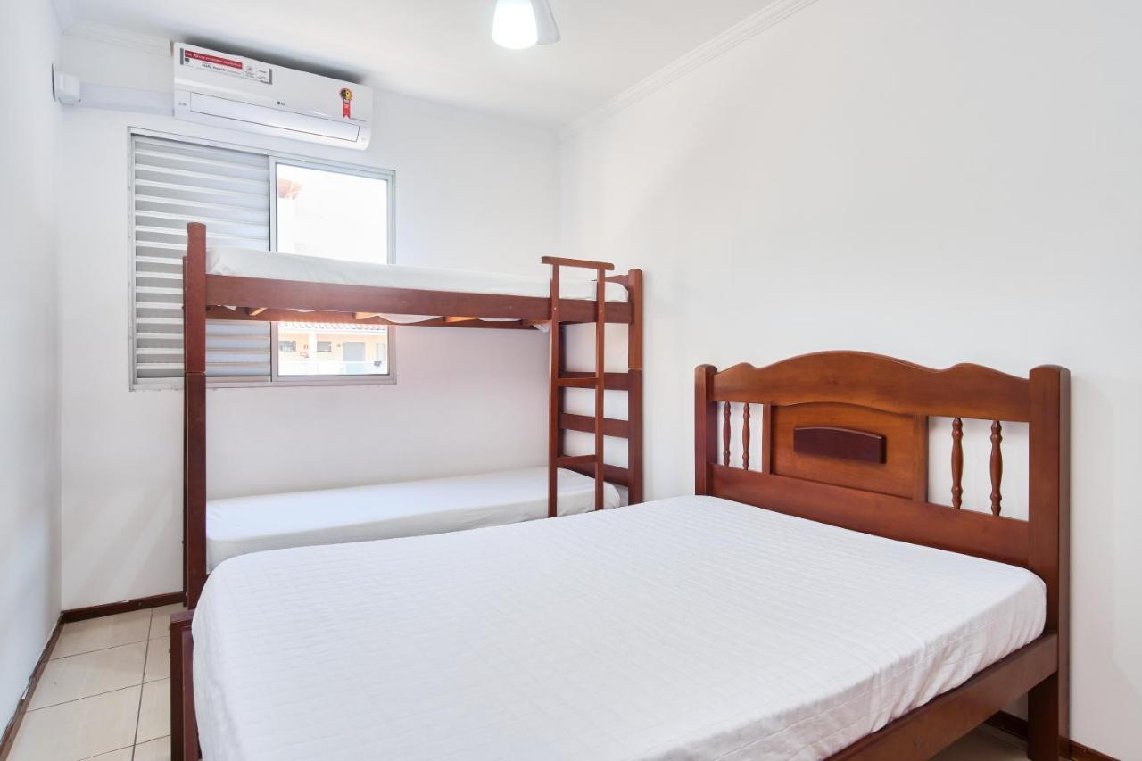 Apartamento A 100 Metros Da Praia, Bem Localizado, Com Ar Condicionado E Wi-Fi - 14 - Edificio Lenamar II Ubatuba Kültér fotó