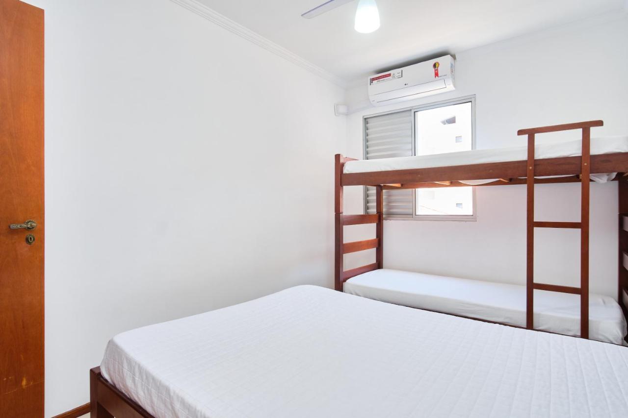 Apartamento A 100 Metros Da Praia, Bem Localizado, Com Ar Condicionado E Wi-Fi - 14 - Edificio Lenamar II Ubatuba Kültér fotó
