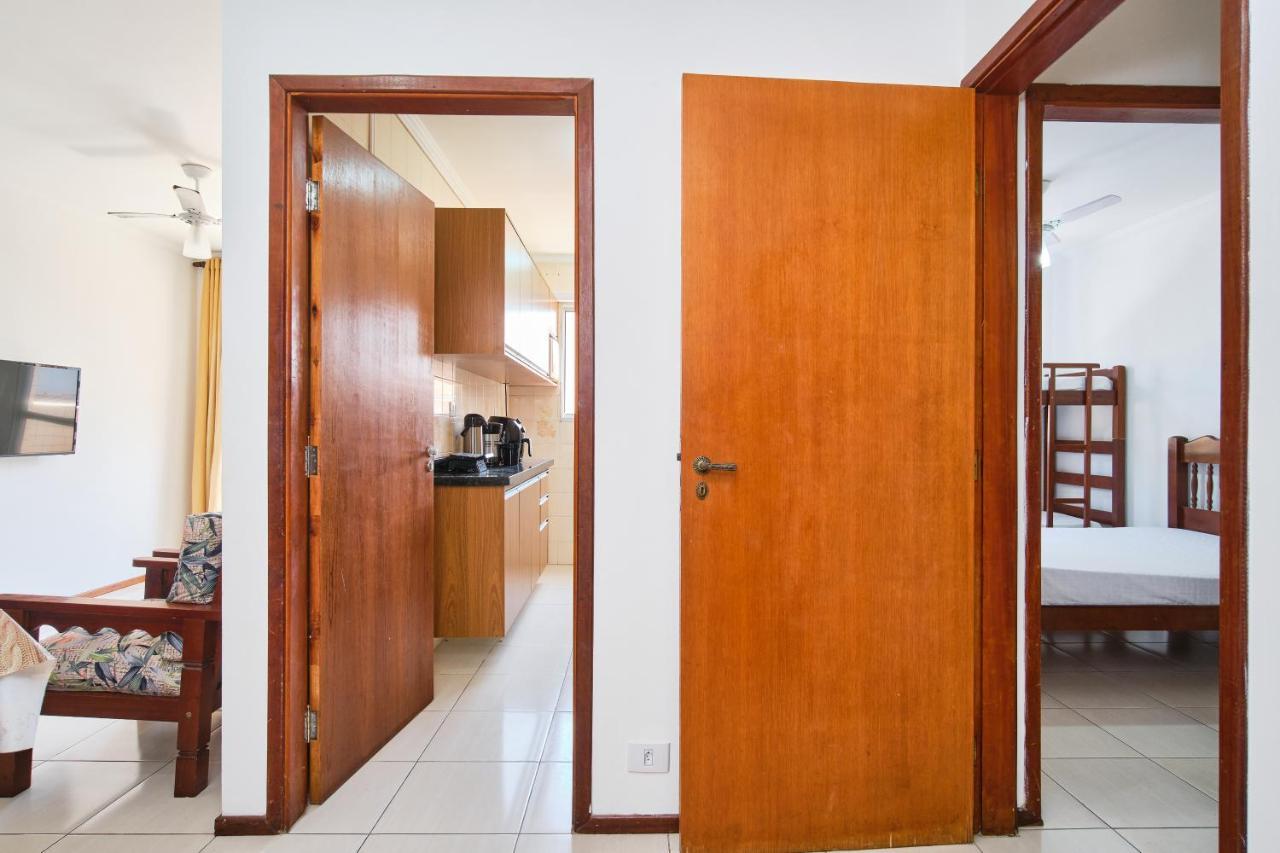 Apartamento A 100 Metros Da Praia, Bem Localizado, Com Ar Condicionado E Wi-Fi - 14 - Edificio Lenamar II Ubatuba Kültér fotó
