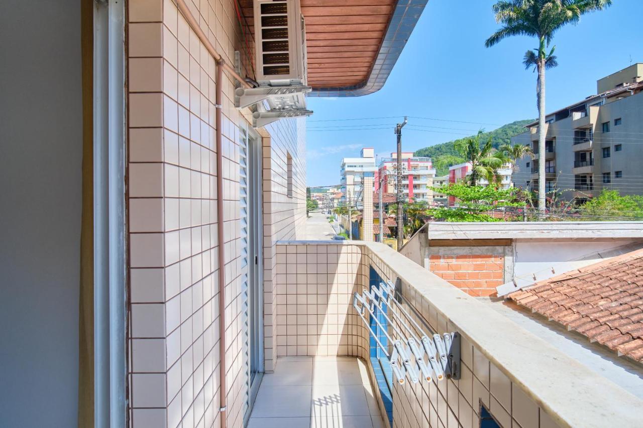 Apartamento A 100 Metros Da Praia, Bem Localizado, Com Ar Condicionado E Wi-Fi - 14 - Edificio Lenamar II Ubatuba Kültér fotó